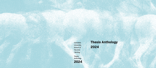 Columbia Thesis Anthology 2024 Dither 01